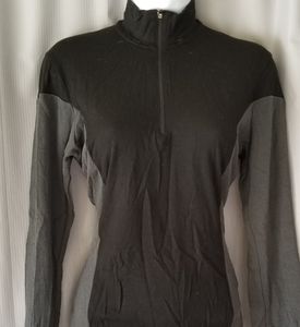 Smartwool Vintage Black 3/4 zip top